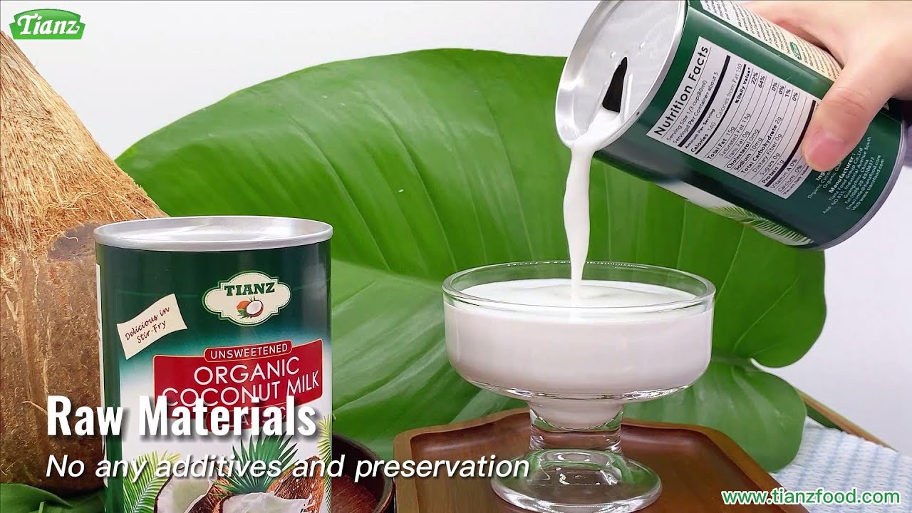 Tianz Organic Coconut Milk 400g