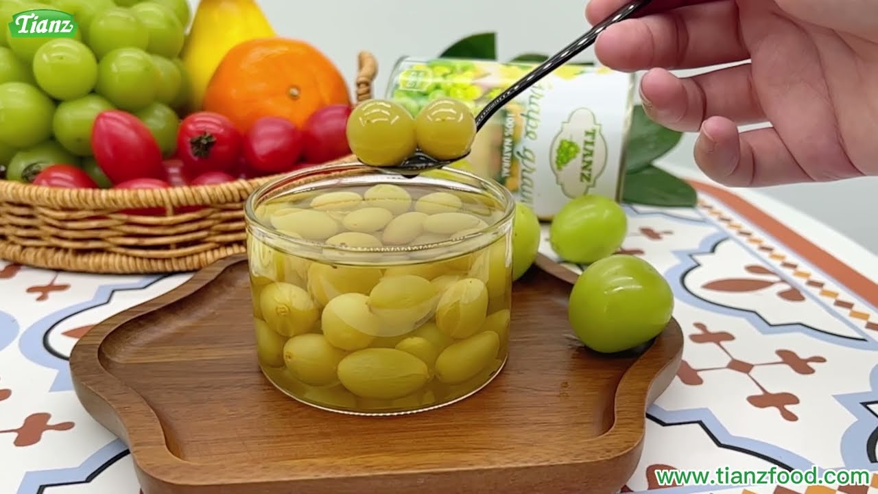 Canned Grape Grains 425g Net Premium Quality