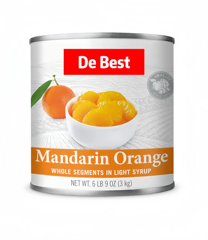 3 Kg Canned Mandarin Oranges in Tin 3 Kg Canned Mandarin Oranges in Tin