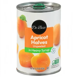 Canned Fruit Apricot in Light Syrup Half Cut