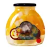 Canned Fruit Cocktail in Syrup Glass Jar Packing