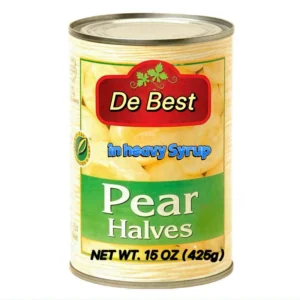 Canned Pear Halves in Syrup 425g