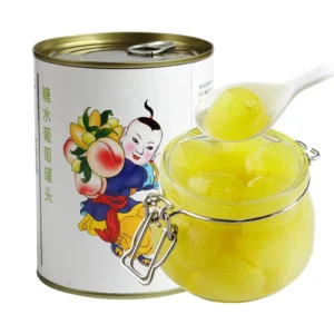 Canned Peeled Grape Fruits Used for Bubble Tea or Grapes Flavor Drinks 0.85kg