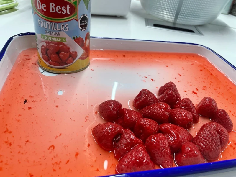Canned Strawberry in Glass Jar Canned Strawberry in Glass Jar