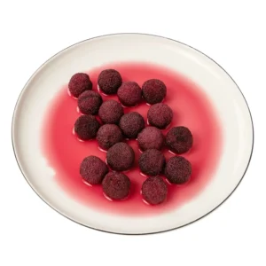 Canned Waxberry Whole in Glass Jar
