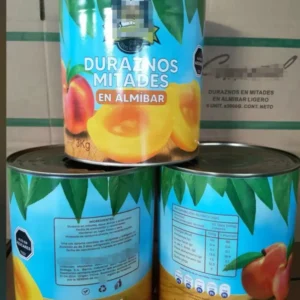 Canned Yellow Peach Halves Slice in Syrup
