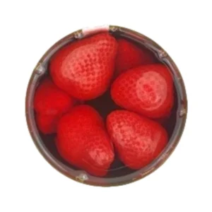 Heavy Syrup Canned Strawberry Fruit