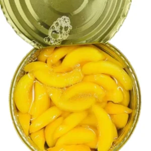 Peach Slices in Syrup for Food Service Use