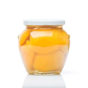 Sliced Yellow Peaches in Heavy Syrup 580g in Glass Jar