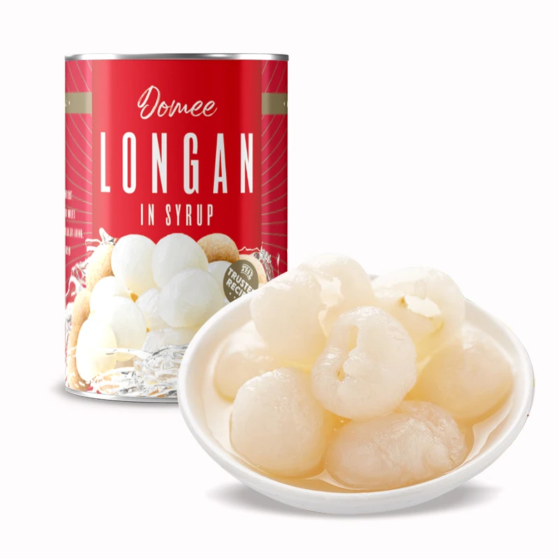 Sweet Fresh Food Tin Light Syrup Private Label Canned Longan Whole 567g 2 Year Shelf Life Sweet Fresh Food Tin Light Syrup Private Label Canned Longan Whole 567g 2 Year Shelf Life